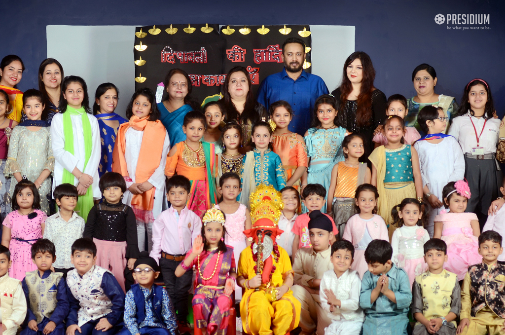 Presidium Vivek Vihar, DIWALI CELEBRATIONS REVEAL PURITY OF SIMPLICITY AND MERRIMENT