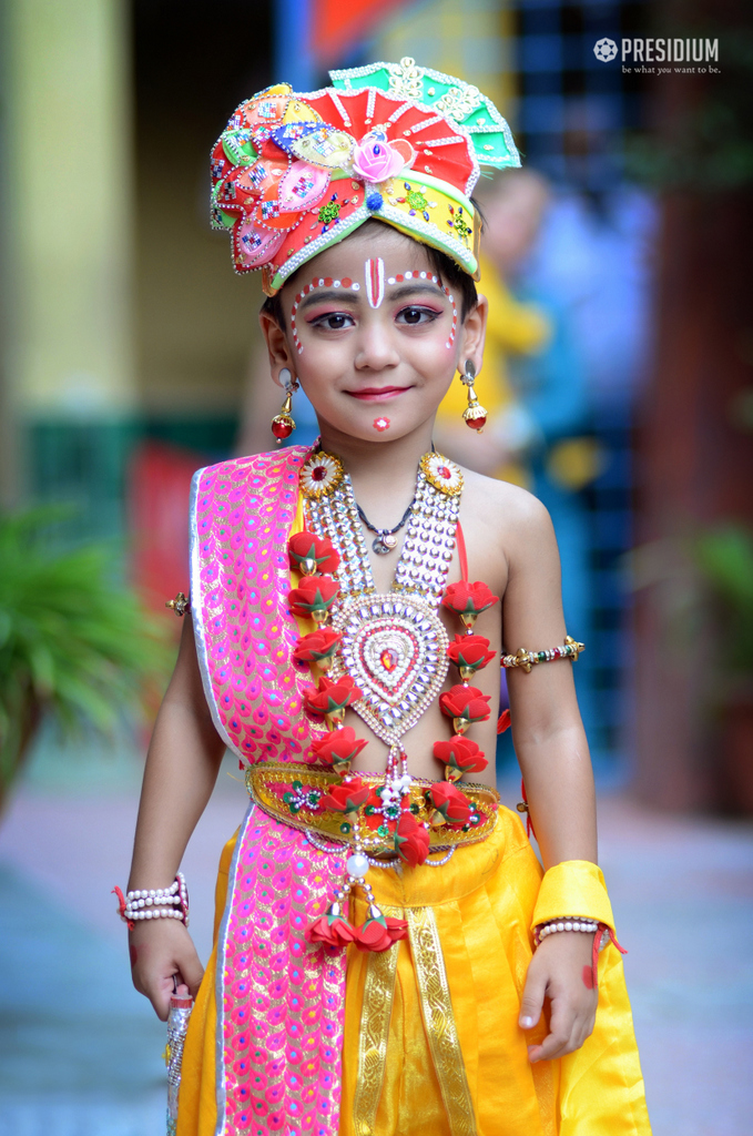 Presidium Vivek Vihar, FLAMBOYANT JANMASHTAMI CELEBRATIONS ELATES YOUNG SOULS