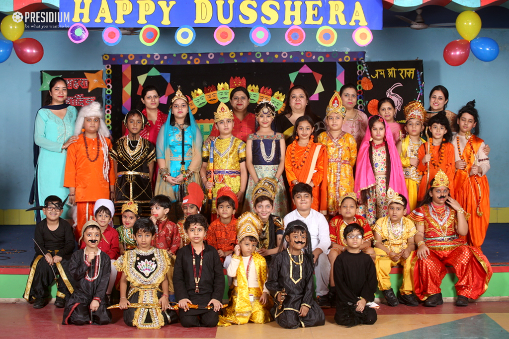 Presidium Vivek Vihar, PRESIDIANS SEEK BLESSINGS FROM LORD RAMA ON DUSSERHA