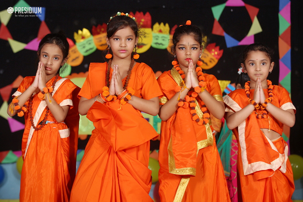 Presidium Vivek Vihar, PRESIDIANS SEEK BLESSINGS FROM LORD RAMA ON DUSSERHA