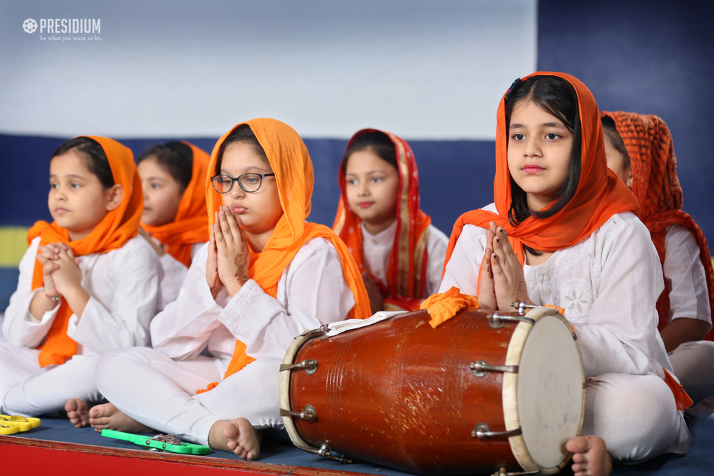 Presidium Vivek Vihar, GURUPURAB CREATES SPIRITUAL AURA IN PRESIDIUM