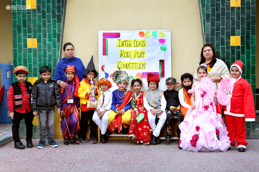 Presidium Vivek Vihar, PRESIDIANS PRESENT BEAUTIFUL ENACTMENTS AT ROLE PLAY COMPETITION