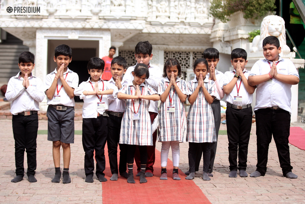 Presidium Vivek Vihar, YOUNG DEVOTEES DEVELOP A RESPECT FOR ALL RELIGIONS OF INDIA