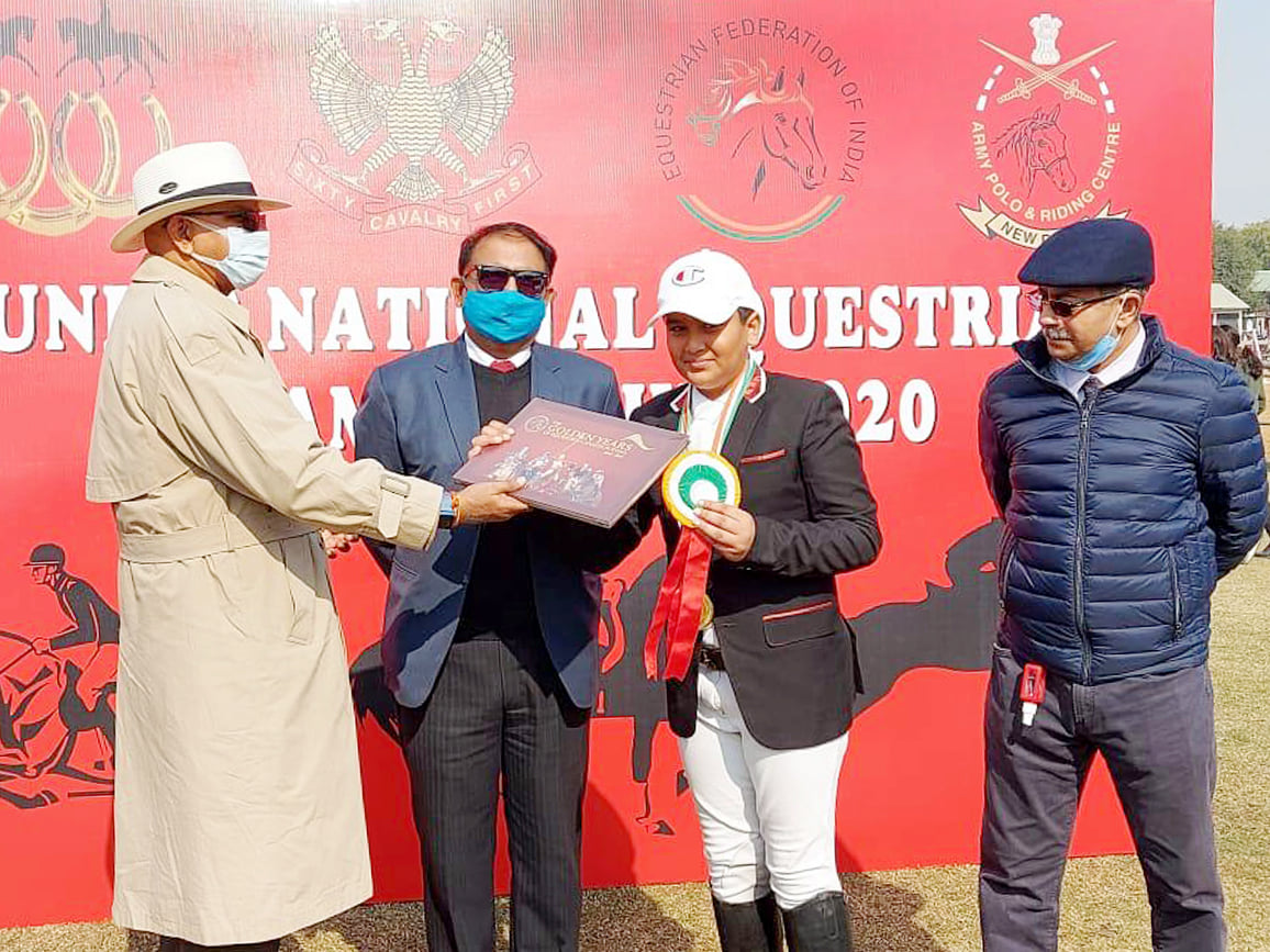 Presidium Gurgaon-57, AVIK BHATIA - OUR EQUESTRIAN PRODIGY!