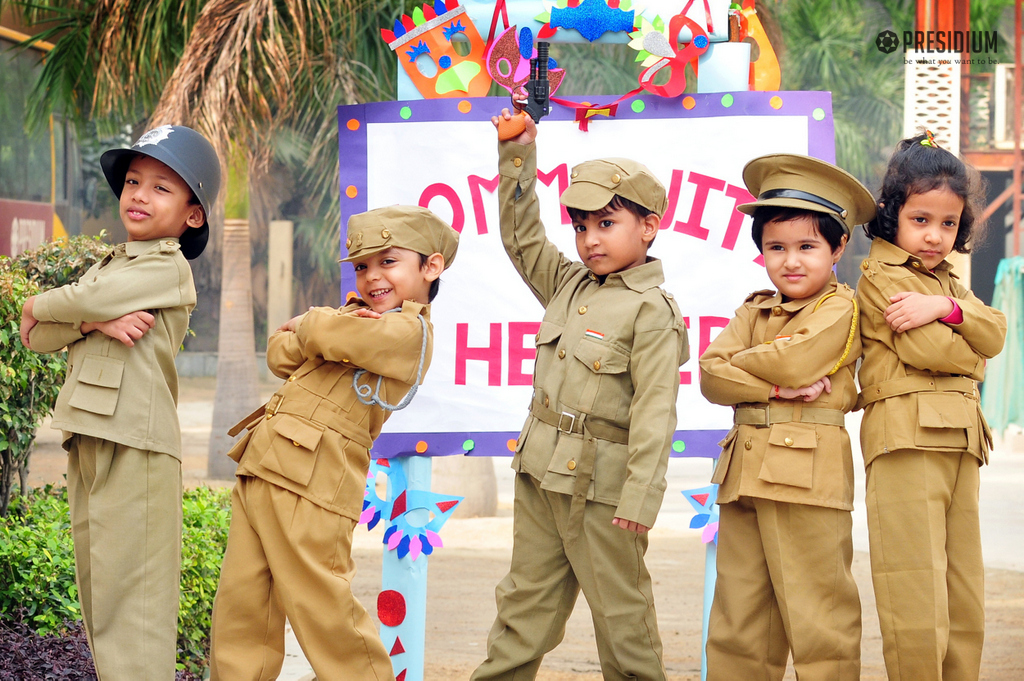 Presidium Indirapuram, STUDENTS DEVELOP A SENSE OF GRATITUDE TO COMMUNITY HELPERS