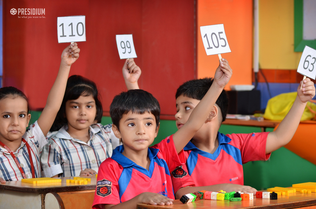 Presidium Dwarka-6, DIENES BLOCKS GIVE A NEW EDGE TO TEACHING MATHEMATICS