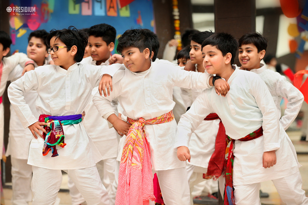 Presidium Indirapuram, PRESIDIANS CELEBRATE THE FESTIVAL OF HOLI WITH EUPHORIA & JOY!