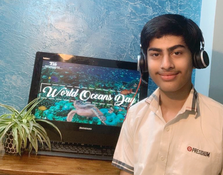 Presidium Indirapuram, STUDENTS LEARN ABOUT THE IMPORTANCE OF OCEANS