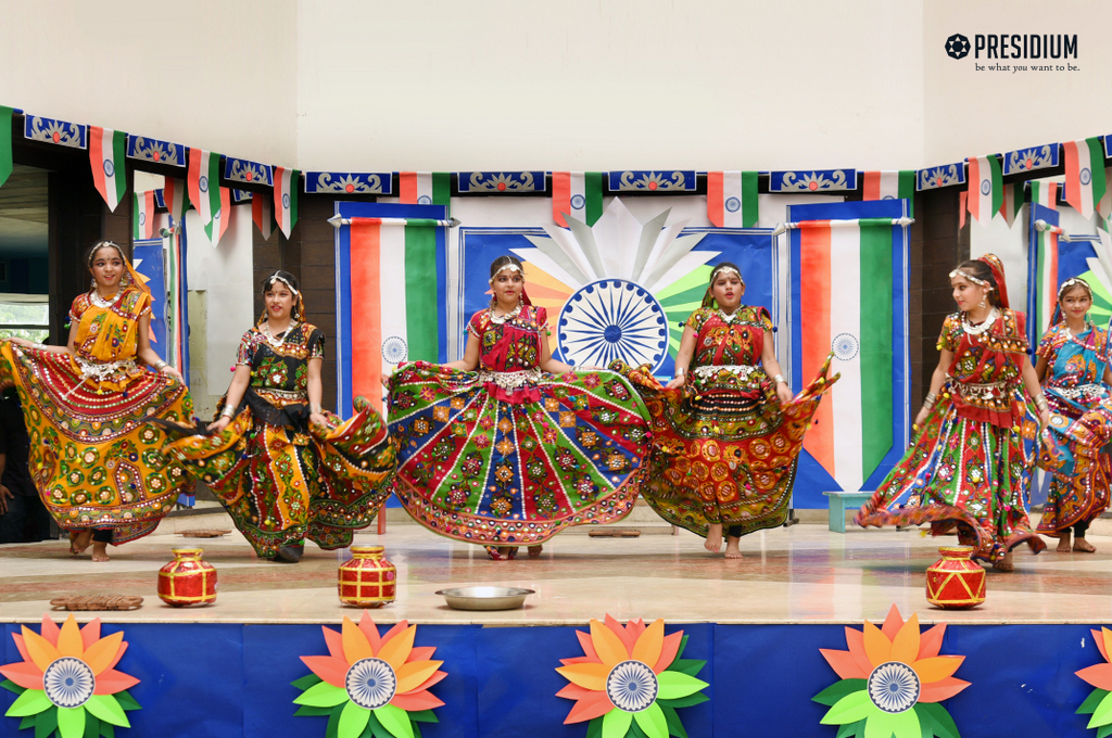 Presidium Indirapuram, MRS.SUDHA GUPTA GRACES THE GRAND INDEPENDENCE DAY CELEBRATION