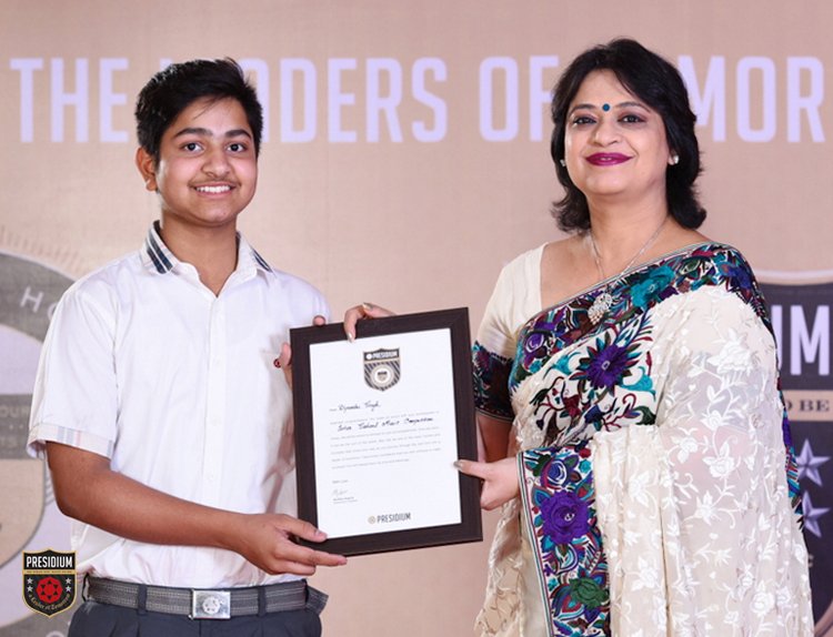 Presidium Indirapuram, PRESIDIUM’S YOUNG ACHIEVERS ACKNOWLEDGED AT CHAIRPERSON HONOURS-A GRAND CEREMONY