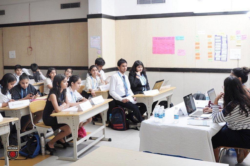 Presidium Indirapuram, MODEL UNITED NATIONS-DECODING THE GLOBAL ENVIRONMENTAL CRISIS