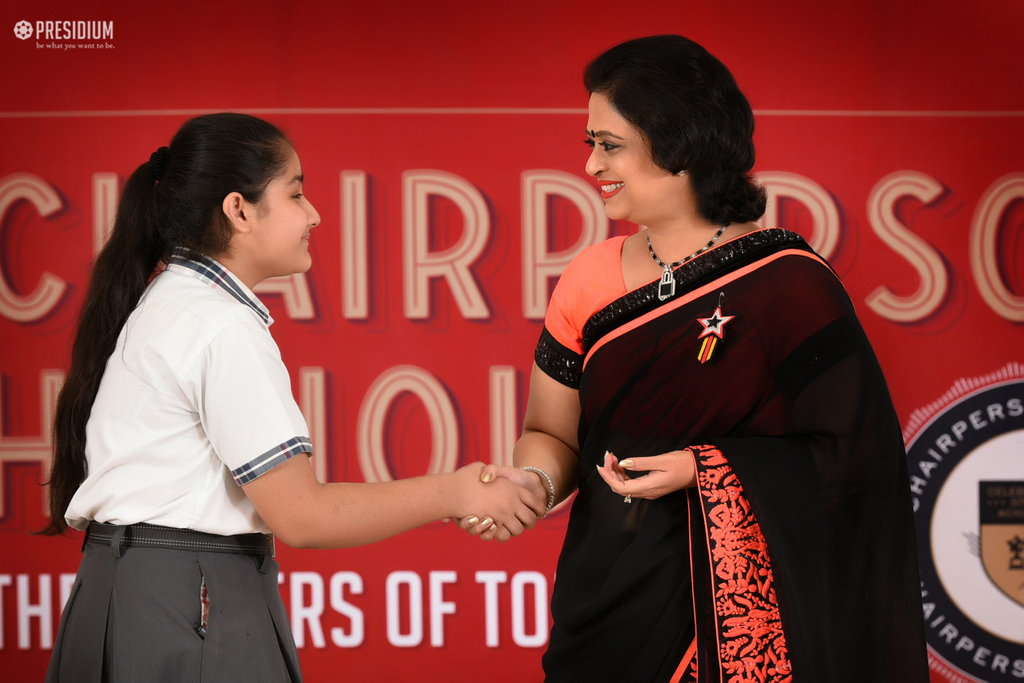 Presidium Indirapuram, PRESIDIUM HONORS YOUNG ACHIEVERS AT CHAIRPERSON HONORS CEREMONY