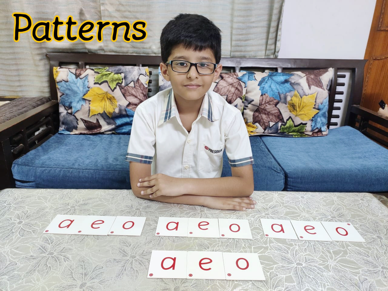 Presidium Dwarka-6, STUDENTS LEARN ABOUT THE DIFFERENT TYPES OF PATTERNS