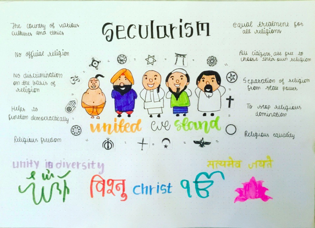 Presidium Rajnagar, STUDENTS ENHANCE THEIR UNDERSTANDING OF THE CONCEPT OF SECULARISM