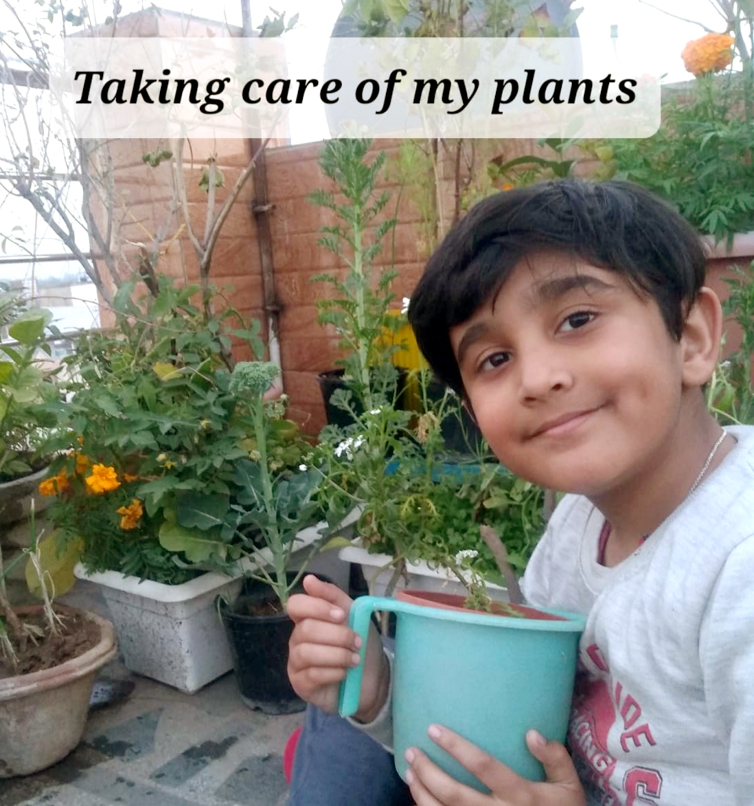 Presidium Dwarka-6, STUDENTS EXPLORE THE TOPIC OF GARDEN!