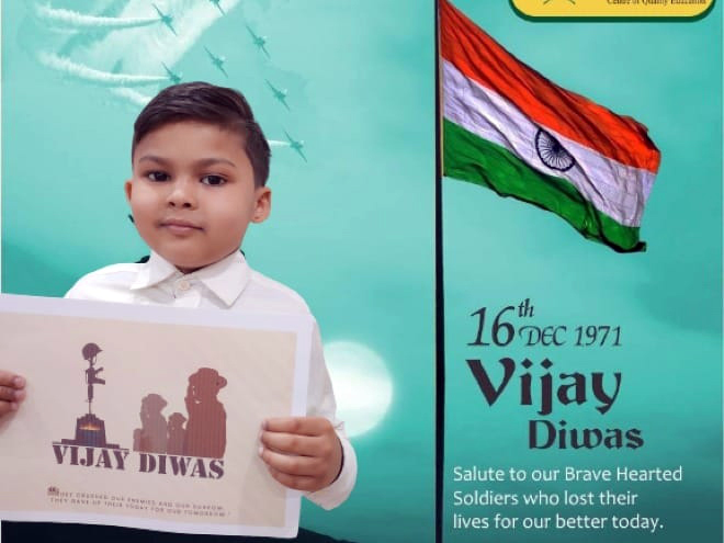 Presidium Dwarka-6, VIJAY DIWAS: SALUTING OUR BRAVE SOLDIERS!