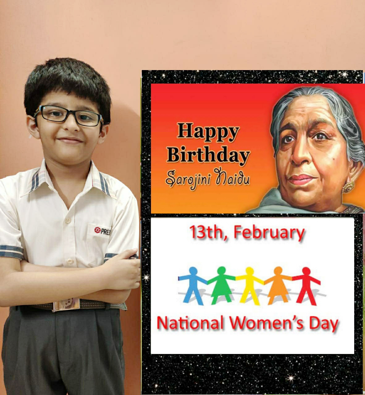 Presidium Dwarka-6, STUDENTS SALUTE THE REVIVING SPIRIT OF WOMANHOOD ON WOMEN'S DAY