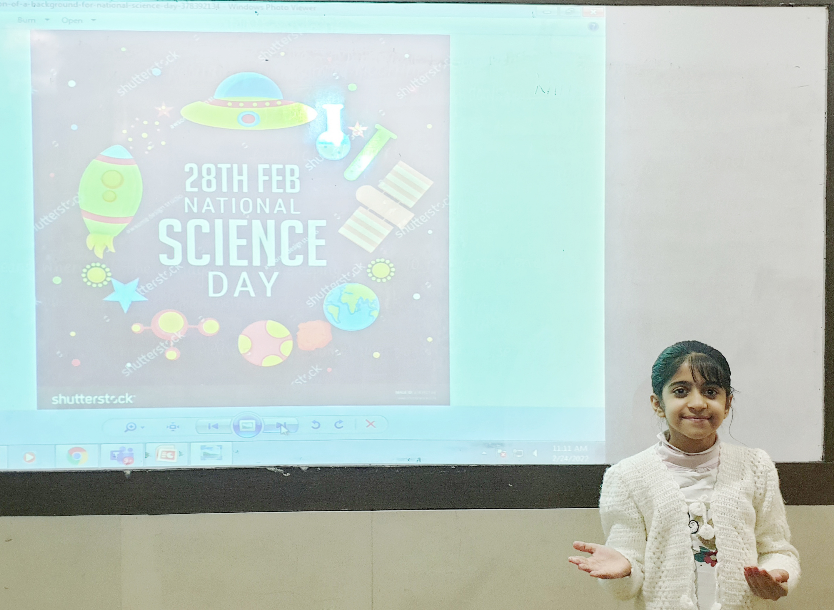 Presidium Gurgaon-57, NATIONAL SCIENCE DAY: STUDENTS PAY TRIBUTE TO C.V. RAMAN Presidium Gurgaon-57, NATIONAL SCIENCE DAY: STUDENTS PAY TRIBUTE TO C.V. RAMAN