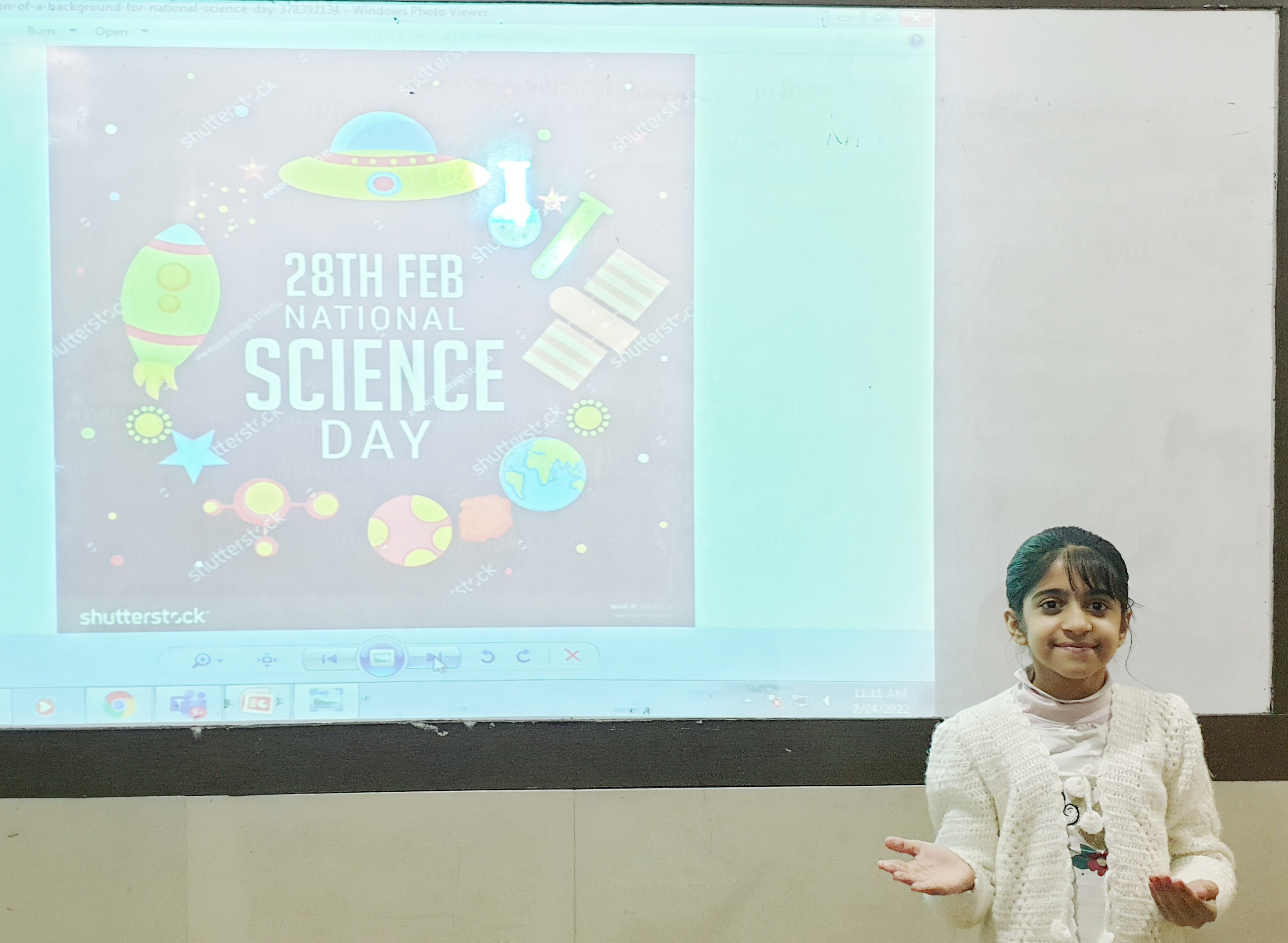 Presidium Gurgaon-57, NATIONAL SCIENCE DAY: STUDENTS PAY TRIBUTE TO C.V. RAMAN