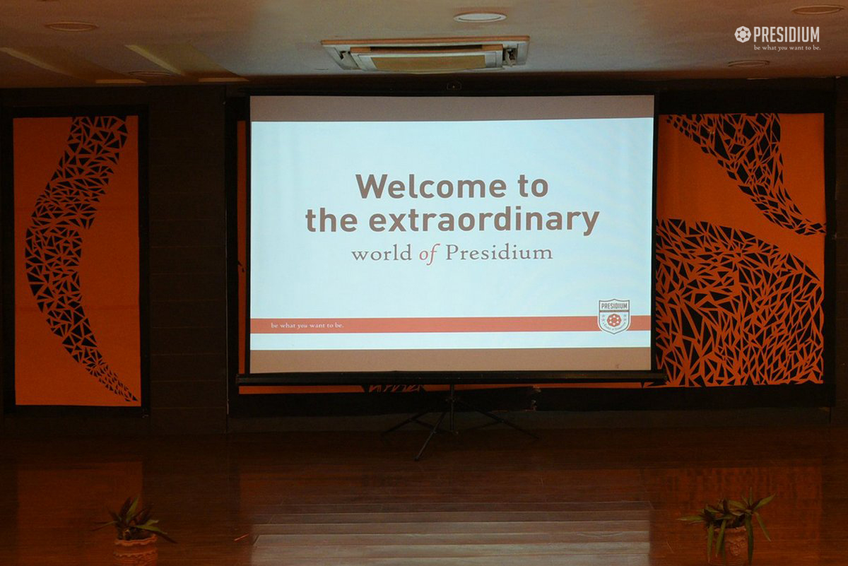 Presidium Gurgaon-57, WELCOMING STUDENTS FOR AN EXCITING YEAR FULL OF LEARNING!