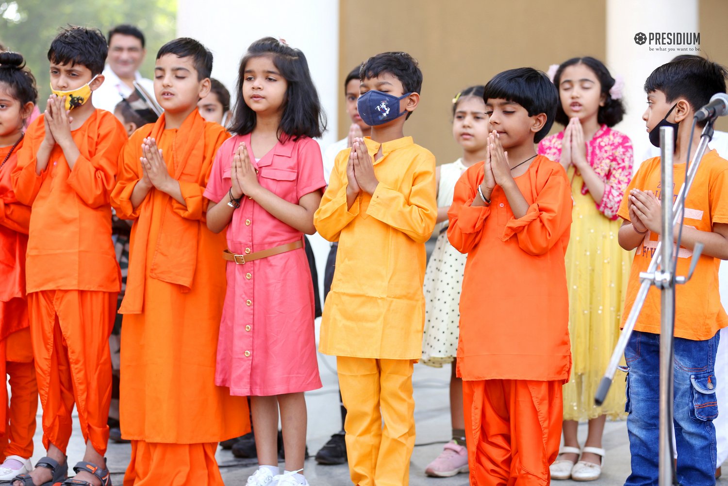 Presidium Gurgaon-57, BUDDHA PURNIMA: STUDENTS SPREAD MESSAGE OF UNIVERSAL BROTHERHOOD