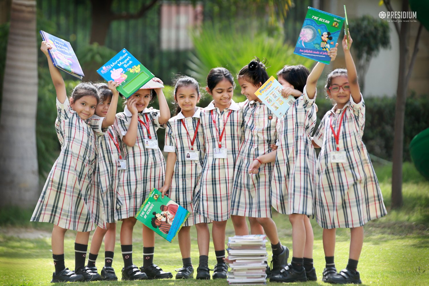 Presidium Indirapuram, STUDENTS PROMOTE HABIT OF READING ON WORLD BOOK DAY