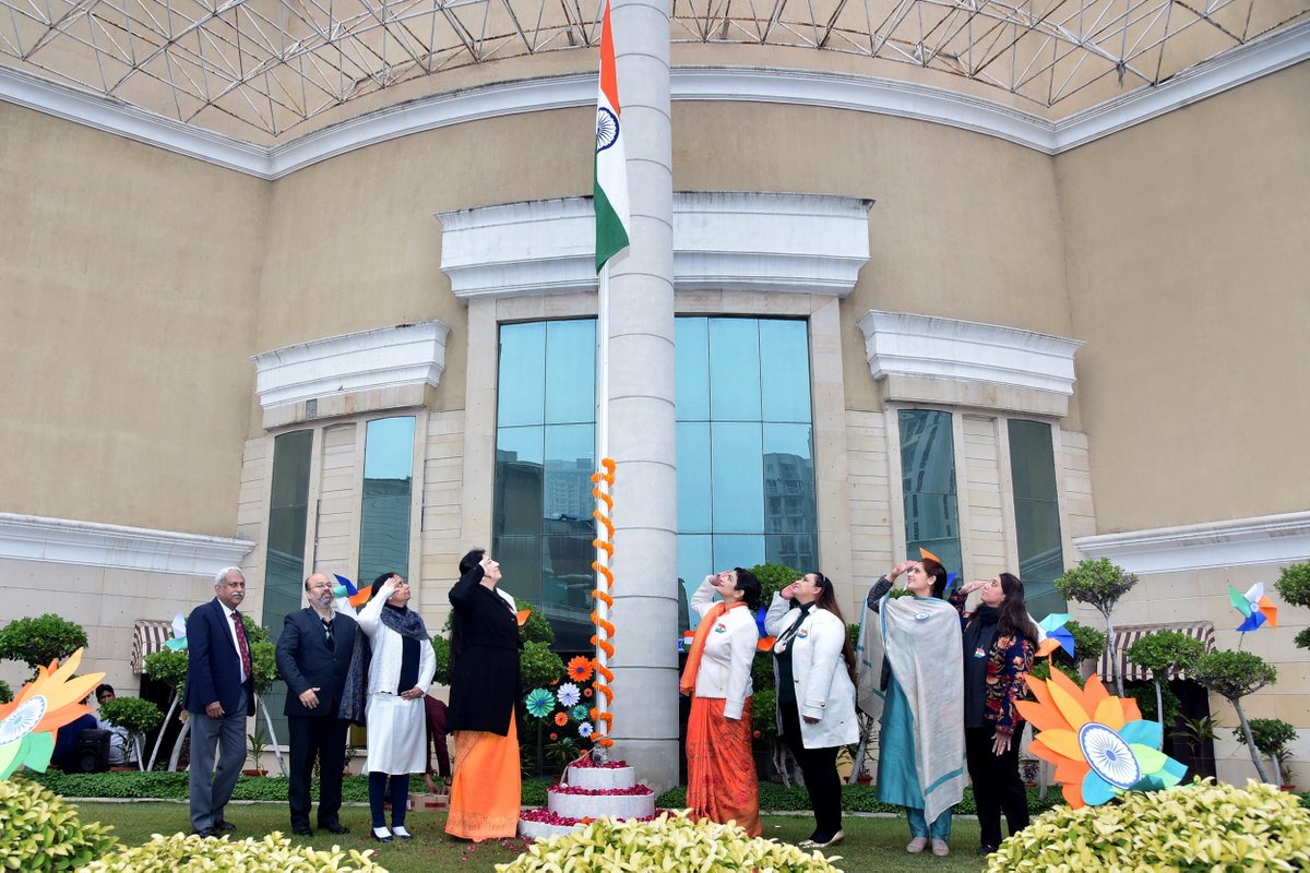 Presidium Indirapuram, REPUBLIC DAY STIRS THE SOULS OF THE PRESIDIANS WITH PATRIOTISM