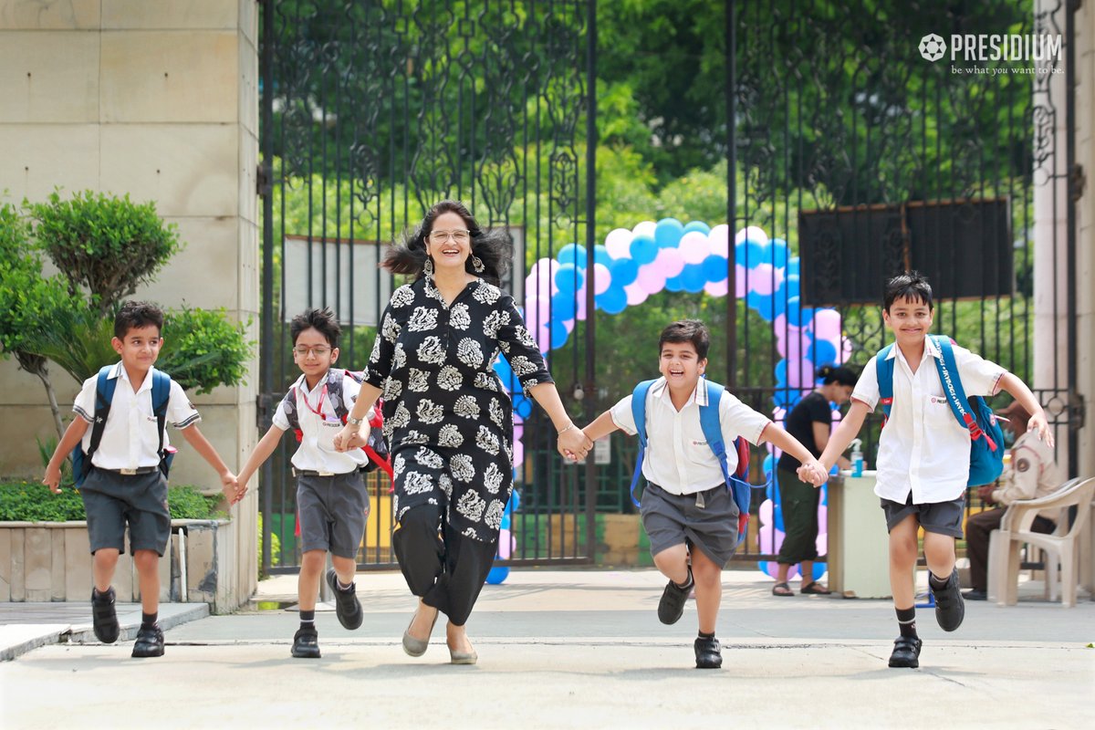 Presidium Indirapuram, WELCOMING THE LEADERS OF TOMORROW AFTER THE SUMMER BREAK