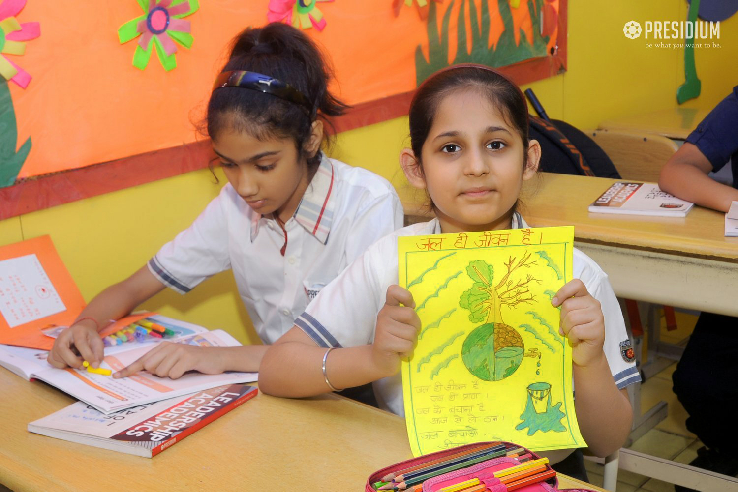 Presidium Punjabi Bagh, STUDENTS SPREAD AWARENESS ABOUT THE IMPORTANCE OF WATER