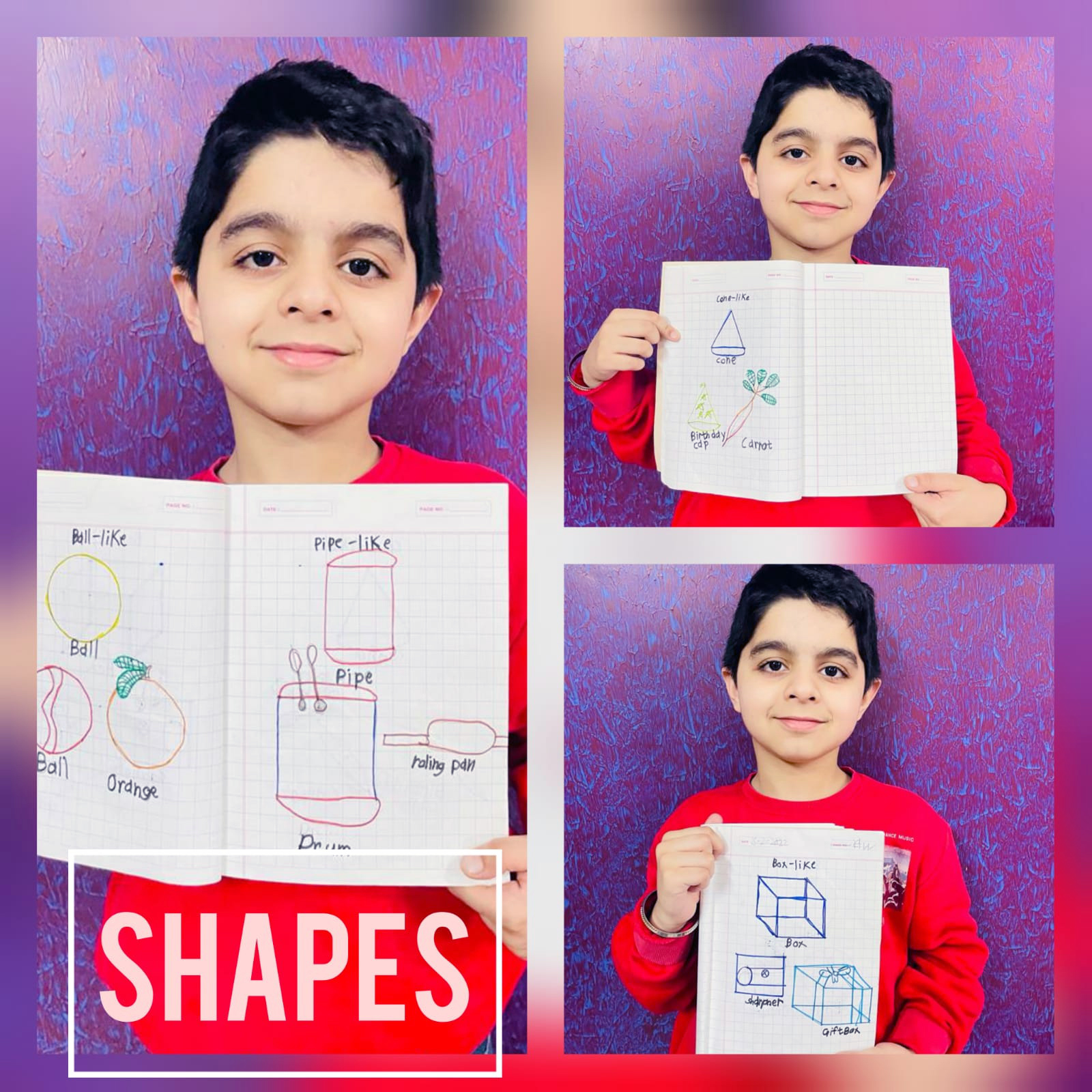 Presidium Pitampura, STUDENTS LEARN TO IDENTIFY & DESCRIBE DIFFERENT TYPES OF SHAPES