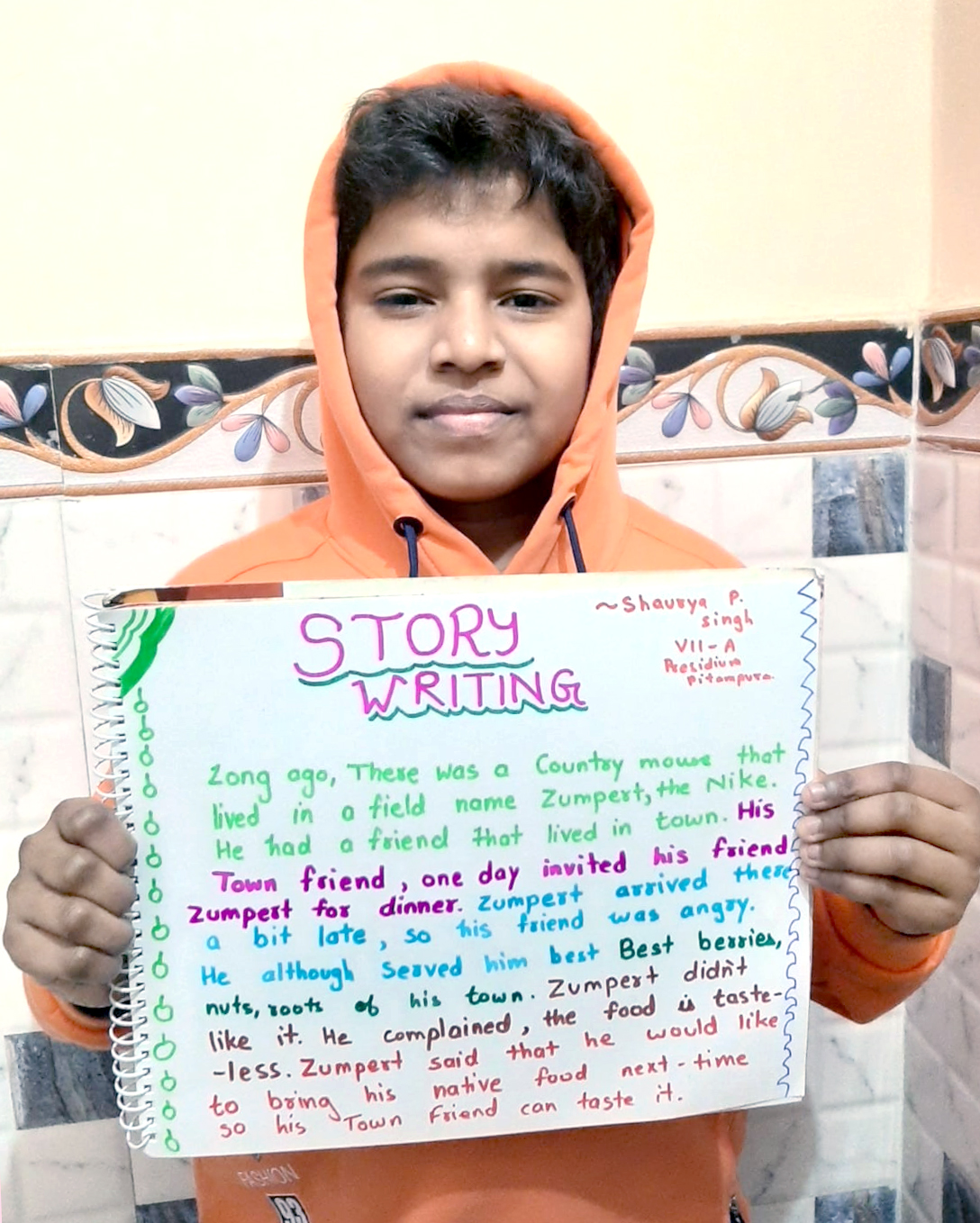 Presidium Pitampura, STUDENTS NURTURE THEIR IMAGINATION WITH STORY WRITING 