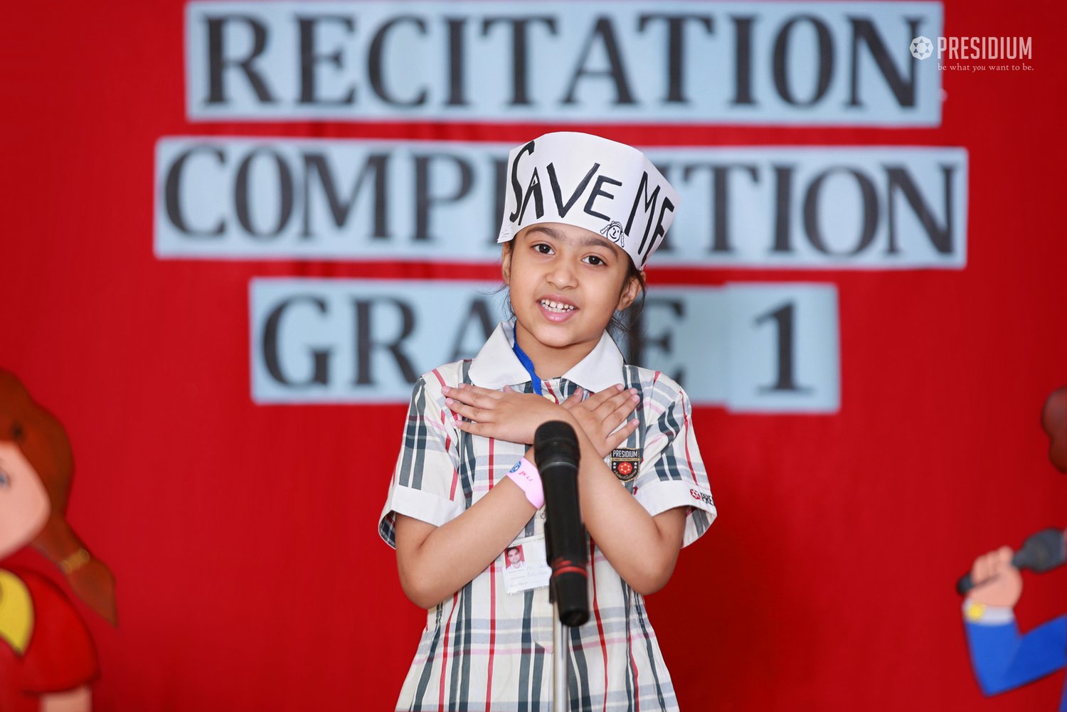 Presidium Rajnagar, RECITATION COMPETITION: STUDENTS HONE THEIR COMMUNICATIONS SKILL