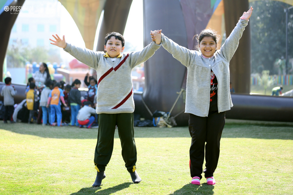 Presidium Gurgaon-57, PRESIDIANS ENJOY A DELIGHTFUL TIME AT THE OBSTACLE PARK