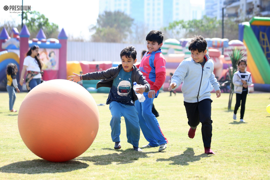 Presidium Gurgaon-57, PRESIDIANS ENJOY A DELIGHTFUL TIME AT THE OBSTACLE PARK