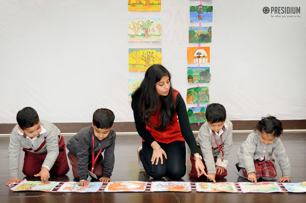 Presidium Rajnagar, PICTURE READING: ENHANCING THE VOCAB & COMPREHENSION SKILLS!