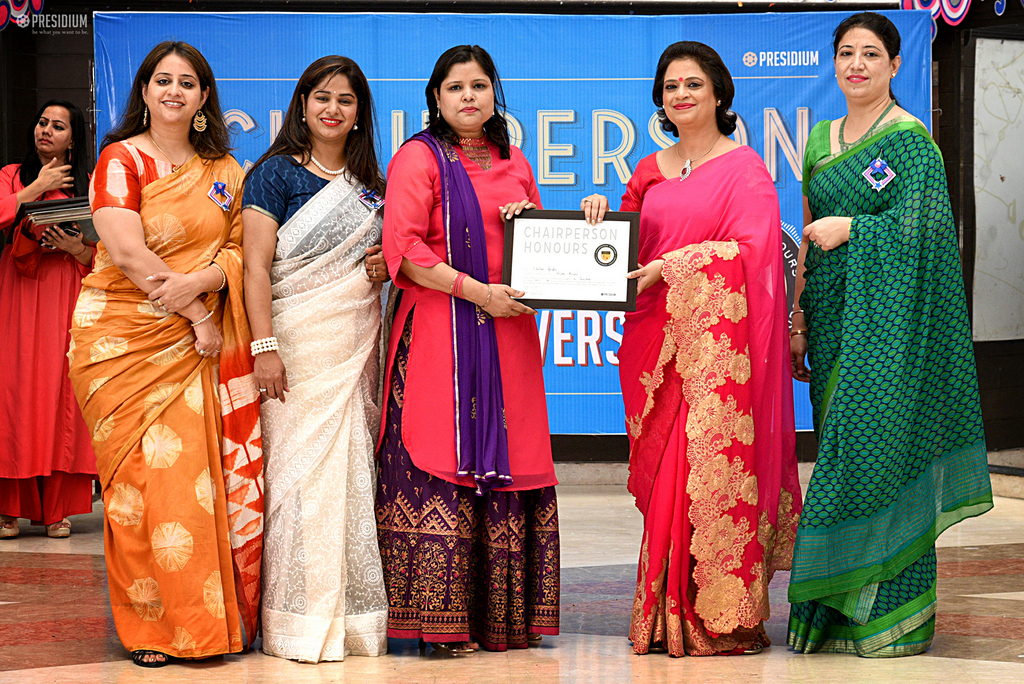 Presidium Indirapuram, GLORIFYING THE ROLE OF TEACHERS: CHAIRPERSON HONOURS FOR TEACHERS