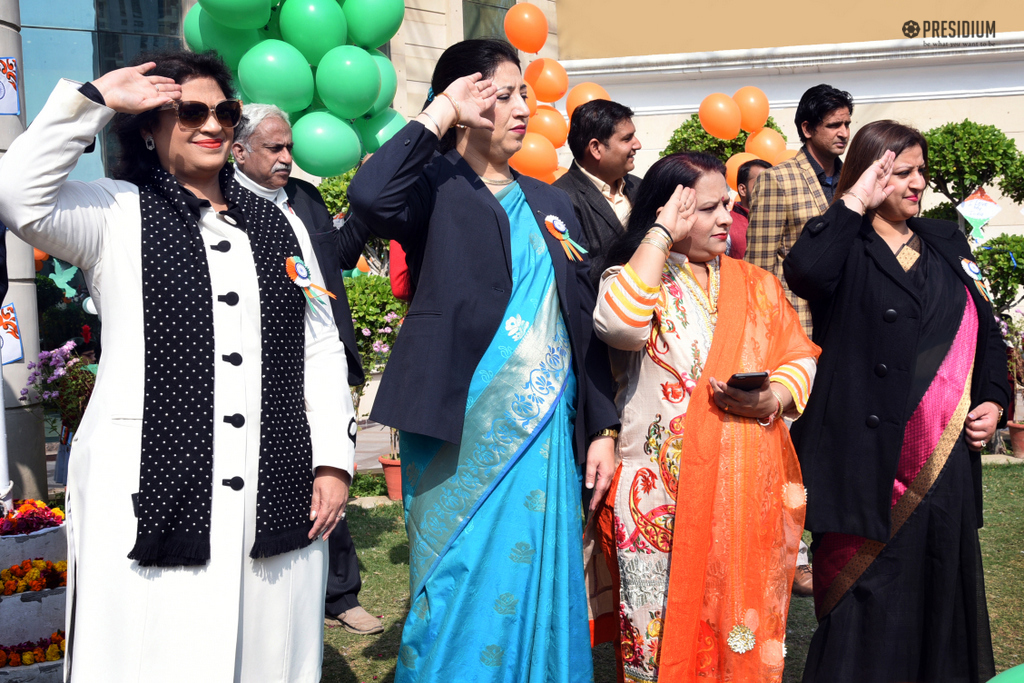 Presidium Indirapuram, PRESIDIANS CELEBRATE THE UNITY OF INDIA ON REPUBLIC DAY