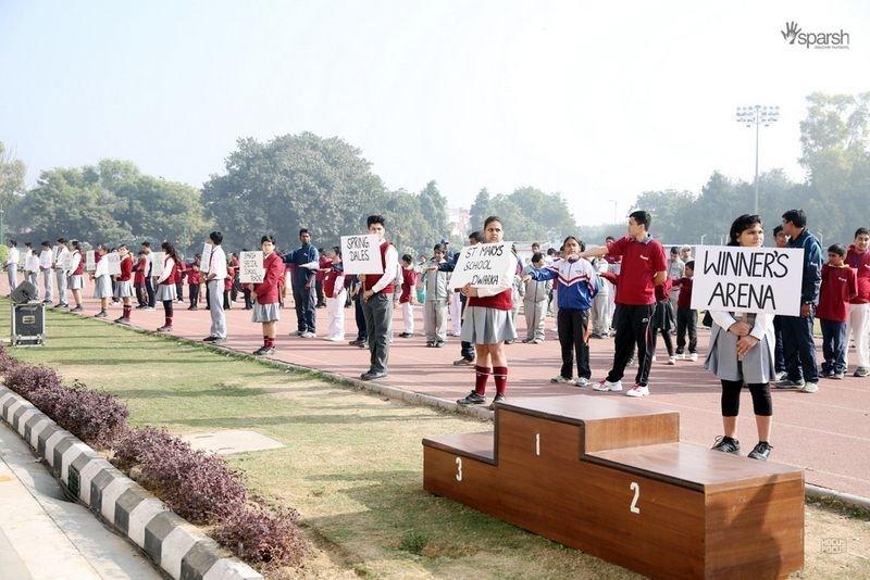 Presidium Rajnagar, PRESIDIUM ATTENDS SPARSH SPORTS DAY HELD ON WORLD DISABILITY DAY 