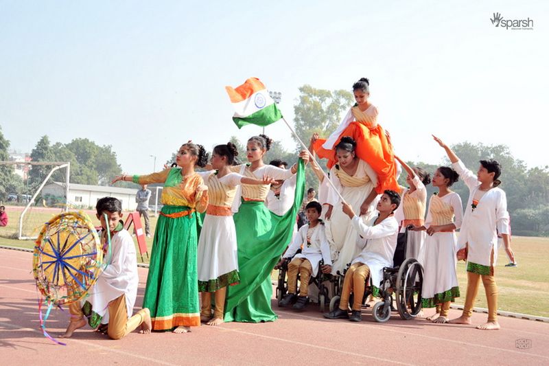 Presidium Rajnagar, PRESIDIUM ATTENDS SPARSH SPORTS DAY HELD ON WORLD DISABILITY DAY 