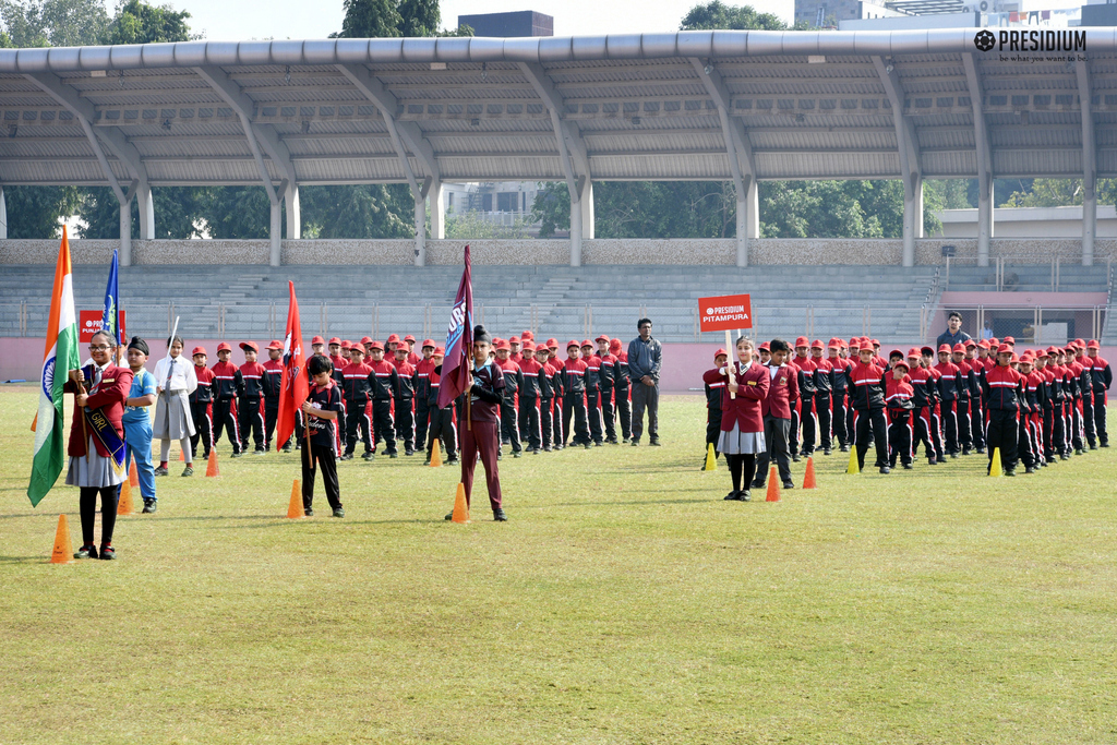 Presidium Pitampura, SPORTS DAY: AN EPITOME OF STUDENTS’ ENERGY AND SPORTSMANSHIP