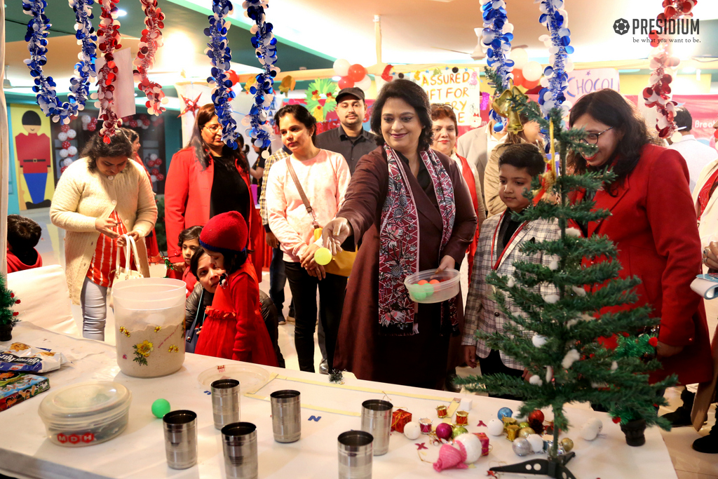 Presidium Rajnagar, MRS GUPTA ADDS TO THE CARNIVAL MEMORIES WITH HER BENIGN PRESENCE