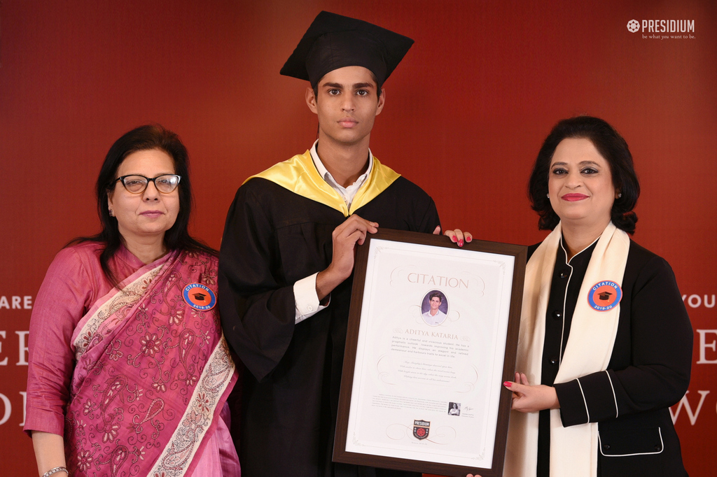 Presidium Gurgaon-57, CITATION CEREMONY: WISHING THE STUDENTS A BRIGHTER FUTURE AHEAD