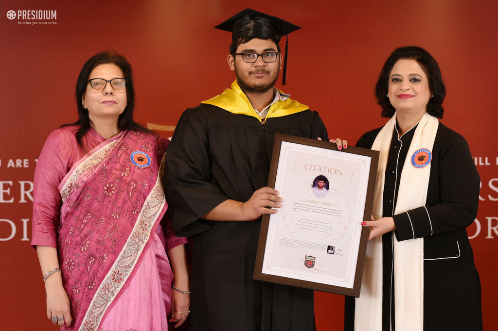 Presidium Gurgaon-57, CITATION CEREMONY: WISHING THE STUDENTS A BRIGHTER FUTURE AHEAD