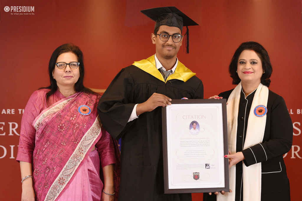 Presidium Gurgaon-57, CITATION CEREMONY: WISHING THE STUDENTS A BRIGHTER FUTURE AHEAD