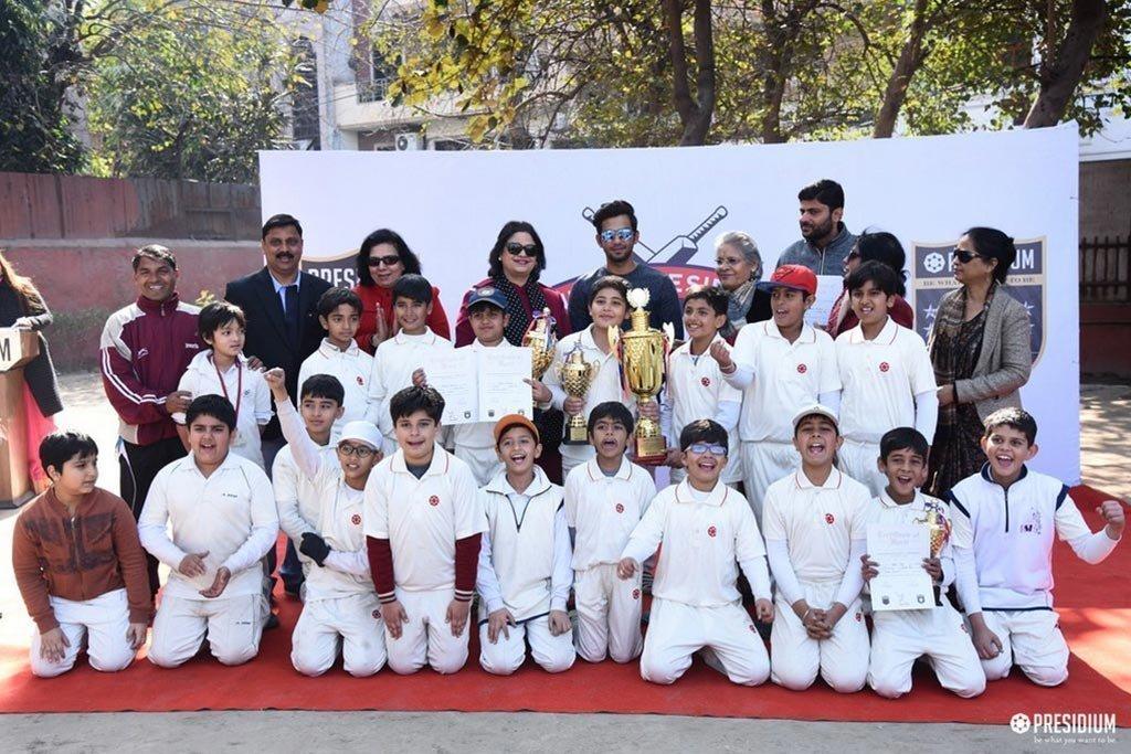 Presidium Gurgaon-57, INTER PRESIDIUM CRICKET TOURNAMENT: A DISPLAY OF UNMATCHED TALENT