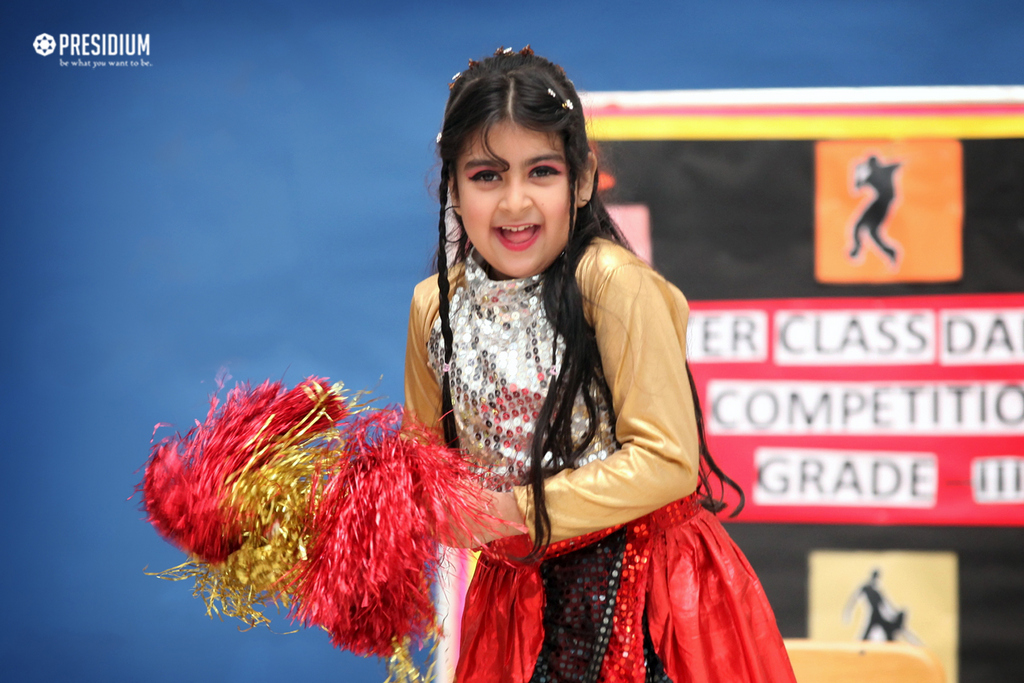 Presidium Indirapuram, PRESIDIANS SHOWCASE ELEGANT MOVES IN INTERCLASS DANCE COMPETITION