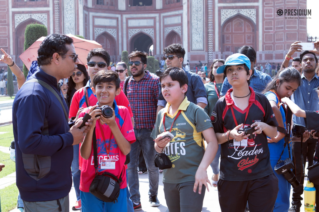 Presidium Gurgaon-57, PRESIDIANS VISIT THE TAJ MAHAL TO ADMIRE ITS MAJESTIC BEAUTY