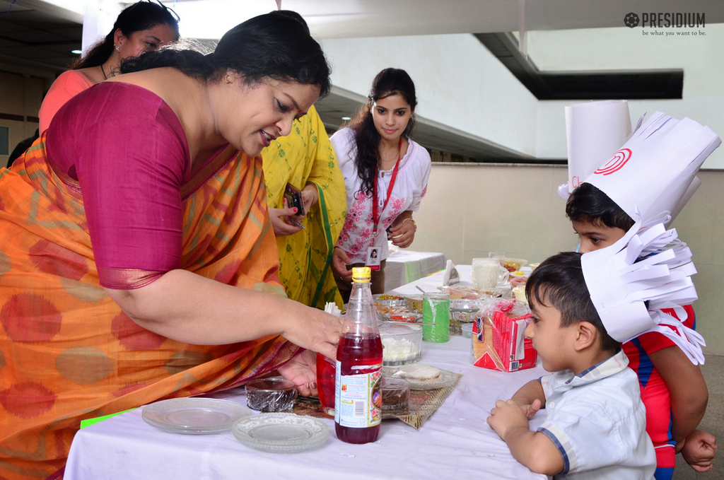 Presidium Gurgaon-57, YOUNG CHEFS MASTER THE ART OF COOKING WITHOUT FIRE
