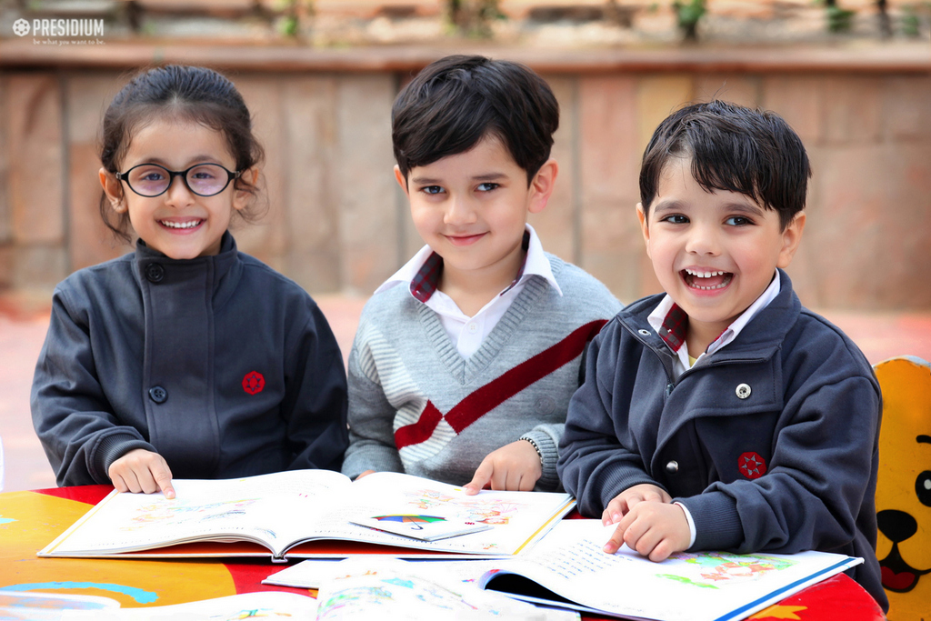 Presidium Dwarka-6, YOUNG PRESIDIANS ENJOY THE WONDERFUL STORY TIME WITH TEACHERS!