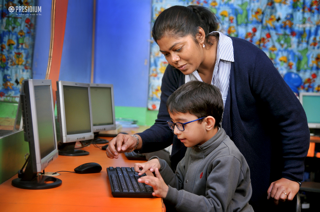 Presidium Dwarka-6, TECH SAVVY STUDENTS OF PRESIDIUM SHOWCASE THEIR COMPUTER SKILLS!